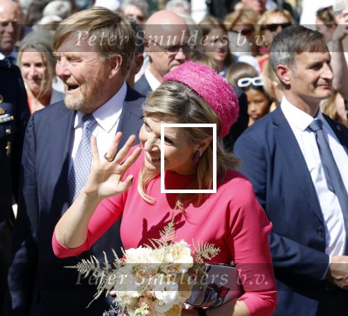 Lopik en Vianen 13 mei 2025
Streekbezoek Koning Willem Alexander en koningin Maxima . Sjors Frohlich is de brugemeester .