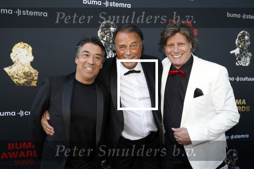 Amsterdam 2 juni 2025
Uitreiking Buma prijzen in de schouwburg van Amsterdam. Marcel Fisser Bram Konings en Edwin v Hoevelaak