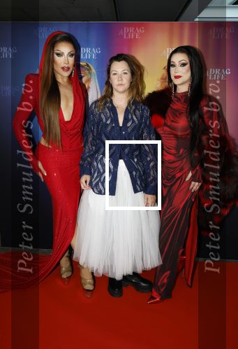 Amsterdam 19 juni 2025
Premiere a drags life bij pathe de munt . Aanwezige hoofdrolspelers zijn Miss Envy Peru en Janey Jacke . Miss Envy Peru  June te Spenke en Janey JackÃ©