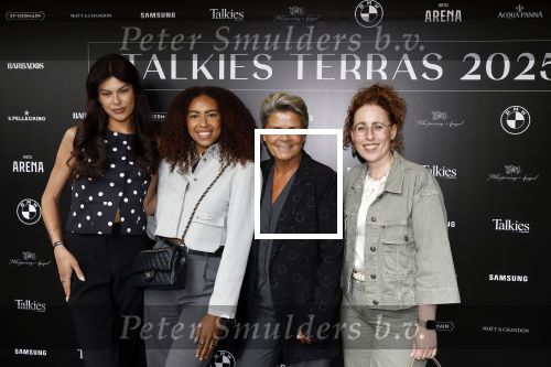 Amsterdam 5 juni 2025
Uiteiking talkies terras awards en presentatie Cover met daarop Nicolette v Dam . Event vond plaats bij Hotel Arena . Monica v Ee met modellen