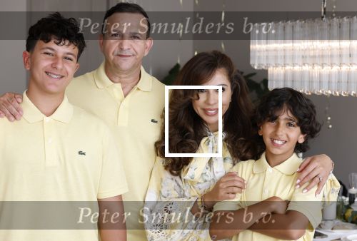 Abcoude 7 juni 2025
Najib Amhali met zijn vrouw Niama en hun zoons .