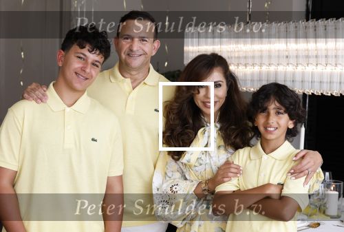 Abcoude 7 juni 2025
Najib Amhali met zijn vrouw Niama en hun zoons .