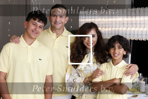 Abcoude 7 juni 2025
Najib Amhali met zijn vrouw Niama en hun zoons .