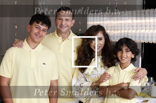 Abcoude 7 juni 2025
Najib Amhali met zijn vrouw Niama en hun zoons .