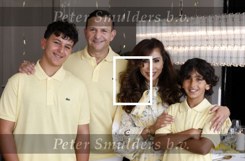 Abcoude 7 juni 2025
Najib Amhali met zijn vrouw Niama en hun zoons .