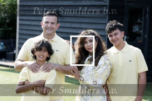 Abcoude 7 juni 2025
Najib Amhali met zijn vrouw Niama en hun zoons .