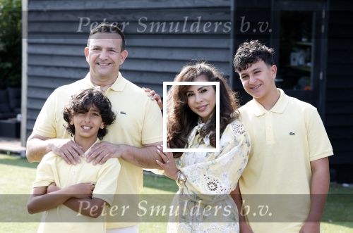 Abcoude 7 juni 2025
Najib Amhali met zijn vrouw Niama en hun zoons .