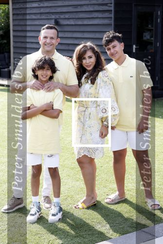 Abcoude 7 juni 2025
Najib Amhali met zijn vrouw Niama en hun zoons .