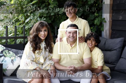 Abcoude 7 juni 2025
Najib Amhali met zijn vrouw Niama en hun zoons .