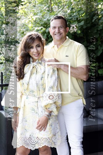 Abcoude 7 juni 2025
Najib Amhali met zijn vrouw Niama en hun zoons .