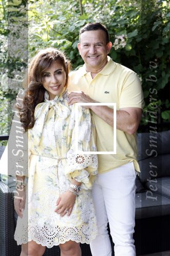 Abcoude 7 juni 2025
Najib Amhali met zijn vrouw Niama en hun zoons .