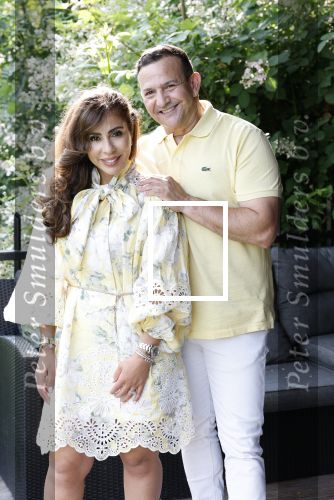 Abcoude 7 juni 2025
Najib Amhali met zijn vrouw Niama en hun zoons .