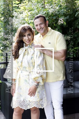 Abcoude 7 juni 2025
Najib Amhali met zijn vrouw Niama en hun zoons .