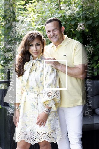 Abcoude 7 juni 2025
Najib Amhali met zijn vrouw Niama en hun zoons .