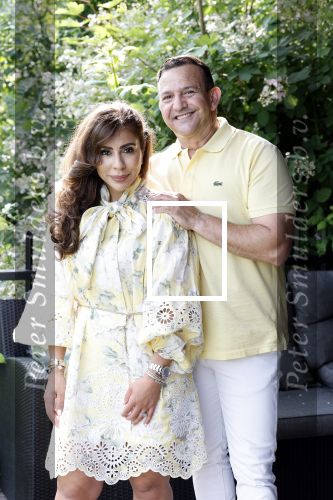 Abcoude 7 juni 2025
Najib Amhali met zijn vrouw Niama en hun zoons .