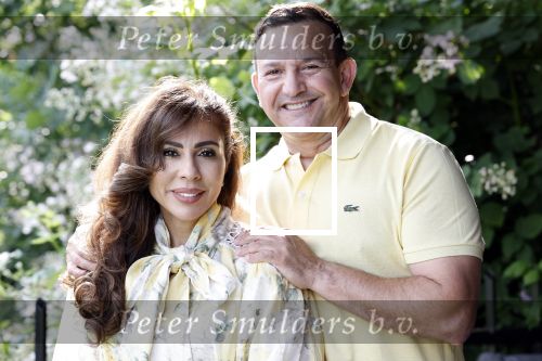Abcoude 7 juni 2025
Najib Amhali met zijn vrouw Niama en hun zoons .