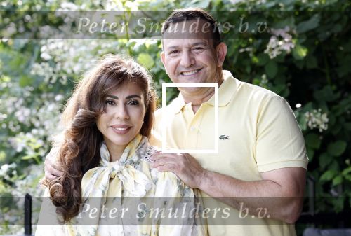 Abcoude 7 juni 2025
Najib Amhali met zijn vrouw Niama en hun zoons .