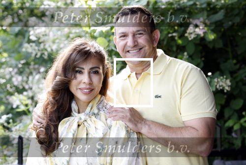 Abcoude 7 juni 2025
Najib Amhali met zijn vrouw Niama en hun zoons .