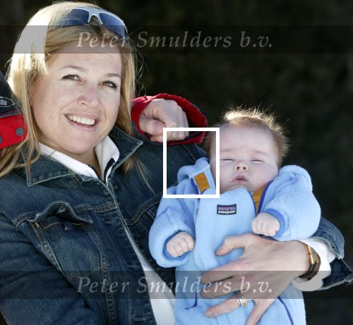 Lech 17 maart 2004
Prinses Maxima, Prins Willem Alexander en  Prinses Amalia   in Lech.  
Peter Smulders bv