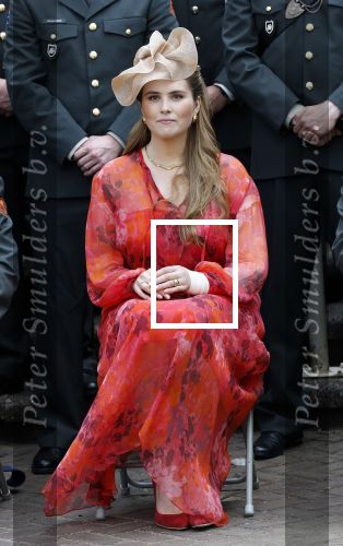 Amersfoort 18 juni 2023
Koning Willem Alexander en Prinses Amalia aanwezig bij de nieuwe standaard die overhandigt zal worden aan het Regiment Huzaren Prinses Catharina-Amalia op de Prins Bernhardkazerne. Het is de eerste keer nadat Prinses Amalia haar arm gebroken heeft na val van het paard .