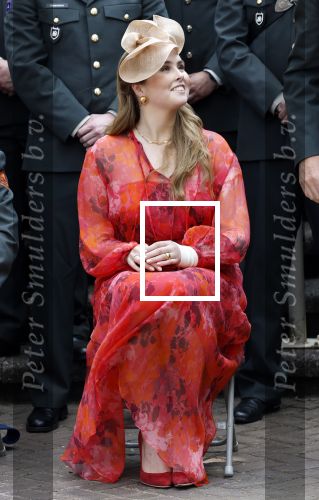 Amersfoort 18 juni 2023
Koning Willem Alexander en Prinses Amalia aanwezig bij de nieuwe standaard die overhandigt zal worden aan het Regiment Huzaren Prinses Catharina-Amalia op de Prins Bernhardkazerne. Het is de eerste keer nadat Prinses Amalia haar arm gebroken heeft na val van het paard .