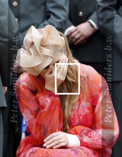 Amersfoort 18 juni 2023
Koning Willem Alexander en Prinses Amalia aanwezig bij de nieuwe standaard die overhandigt zal worden aan het Regiment Huzaren Prinses Catharina-Amalia op de Prins Bernhardkazerne. Het is de eerste keer nadat Prinses Amalia haar arm gebroken heeft na val van het paard .