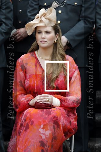 Amersfoort 18 juni 2023
Koning Willem Alexander en Prinses Amalia aanwezig bij de nieuwe standaard die overhandigt zal worden aan het Regiment Huzaren Prinses Catharina-Amalia op de Prins Bernhardkazerne. Het is de eerste keer nadat Prinses Amalia haar arm gebroken heeft na val van het paard .