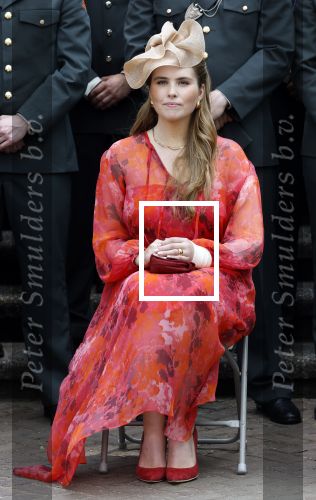 Amersfoort 18 juni 2023
Koning Willem Alexander en Prinses Amalia aanwezig bij de nieuwe standaard die overhandigt zal worden aan het Regiment Huzaren Prinses Catharina-Amalia op de Prins Bernhardkazerne. Het is de eerste keer nadat Prinses Amalia haar arm gebroken heeft na val van het paard .