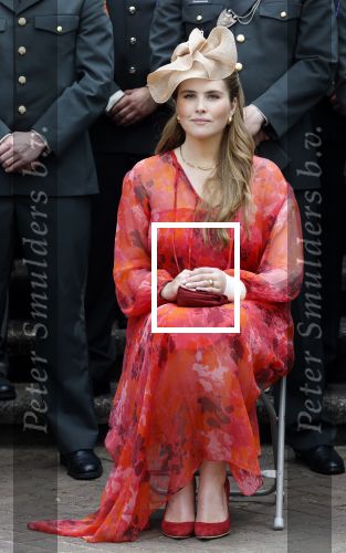 Amersfoort 18 juni 2023
Koning Willem Alexander en Prinses Amalia aanwezig bij de nieuwe standaard die overhandigt zal worden aan het Regiment Huzaren Prinses Catharina-Amalia op de Prins Bernhardkazerne. Het is de eerste keer nadat Prinses Amalia haar arm gebroken heeft na val van het paard .