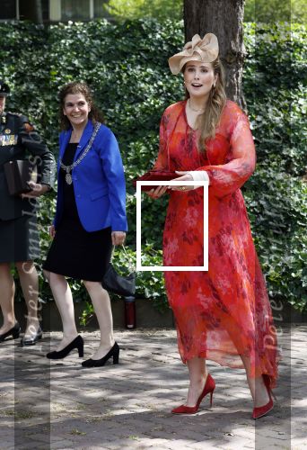 Amersfoort 18 juni 2023
Koning Willem Alexander en Prinses Amalia aanwezig bij de nieuwe standaard die overhandigt zal worden aan het Regiment Huzaren Prinses Catharina-Amalia op de Prins Bernhardkazerne. Het is de eerste keer nadat Prinses Amalia haar arm gebroken heeft na val van het paard .
