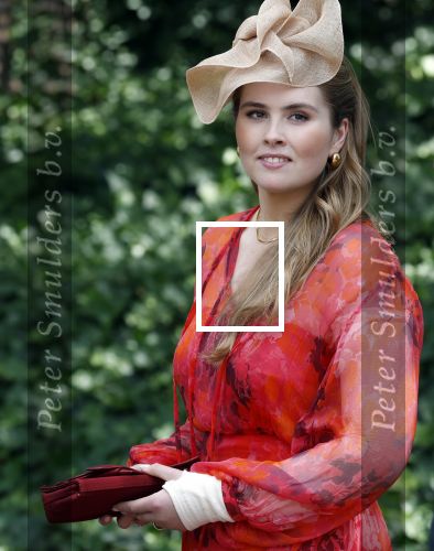 Amersfoort 18 juni 2023
Koning Willem Alexander en Prinses Amalia aanwezig bij de nieuwe standaard die overhandigt zal worden aan het Regiment Huzaren Prinses Catharina-Amalia op de Prins Bernhardkazerne. Het is de eerste keer nadat Prinses Amalia haar arm gebroken heeft na val van het paard .