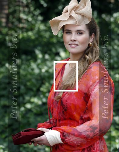 Amersfoort 18 juni 2023
Koning Willem Alexander en Prinses Amalia aanwezig bij de nieuwe standaard die overhandigt zal worden aan het Regiment Huzaren Prinses Catharina-Amalia op de Prins Bernhardkazerne. Het is de eerste keer nadat Prinses Amalia haar arm gebroken heeft na val van het paard .