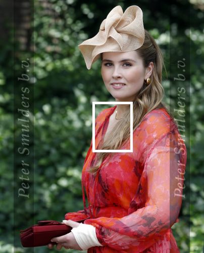 Amersfoort 18 juni 2023
Koning Willem Alexander en Prinses Amalia aanwezig bij de nieuwe standaard die overhandigt zal worden aan het Regiment Huzaren Prinses Catharina-Amalia op de Prins Bernhardkazerne. Het is de eerste keer nadat Prinses Amalia haar arm gebroken heeft na val van het paard .