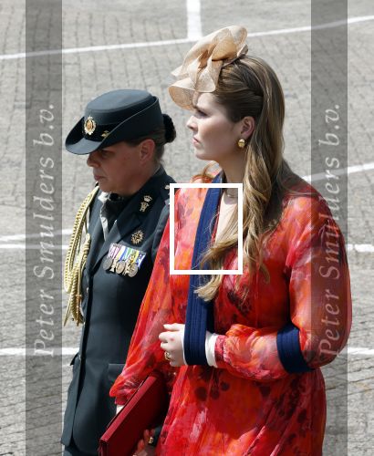 Amersfoort 18 juni 2023
Koning Willem Alexander en Prinses Amalia aanwezig bij de nieuwe standaard die overhandigt zal worden aan het Regiment Huzaren Prinses Catharina-Amalia op de Prins Bernhardkazerne. Het is de eerste keer nadat Prinses Amalia haar arm gebroken heeft na val van het paard .