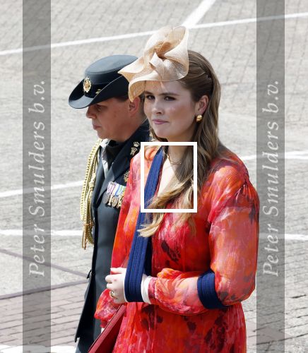 Amersfoort 18 juni 2023
Koning Willem Alexander en Prinses Amalia aanwezig bij de nieuwe standaard die overhandigt zal worden aan het Regiment Huzaren Prinses Catharina-Amalia op de Prins Bernhardkazerne. Het is de eerste keer nadat Prinses Amalia haar arm gebroken heeft na val van het paard .