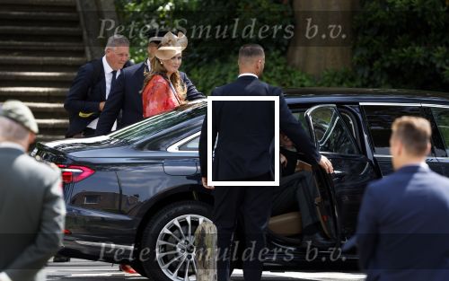 Amersfoort 18 juni 2023
Koning Willem Alexander en Prinses Amalia aanwezig bij de nieuwe standaard die overhandigt zal worden aan het Regiment Huzaren Prinses Catharina-Amalia op de Prins Bernhardkazerne. Het is de eerste keer nadat Prinses Amalia haar arm gebroken heeft na val van het paard .