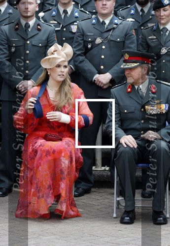Amersfoort 18 juni 2023
Koning Willem Alexander en Prinses Amalia aanwezig bij de nieuwe standaard die overhandigt zal worden aan het Regiment Huzaren Prinses Catharina-Amalia op de Prins Bernhardkazerne. Het is de eerste keer nadat Prinses Amalia haar arm gebroken heeft na val van het paard .