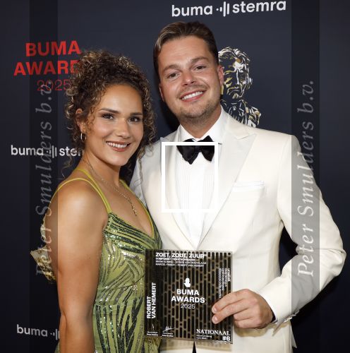Amsterdam 2 juni 2025
Uitreiking Buma prijzen in de schouwburg van Amsterdam. Robert v Hemert kwam met zijn vrouw