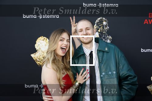 Amsterdam 2 juni 2025
Uitreiking Buma prijzen in de schouwburg van Amsterdam. Roxy Dekker kwam met partner Koen