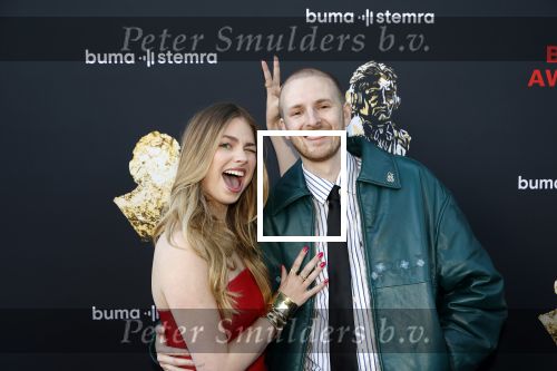 Amsterdam 2 juni 2025
Uitreiking Buma prijzen in de schouwburg van Amsterdam. Roxy Dekker kwam met partner Koen