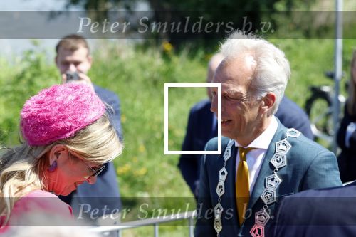 Lopik en Vianen 13 mei 2025
Streekbezoek Koning Willem Alexander en koningin Maxima . Sjors Frohlich is de brugemeester .