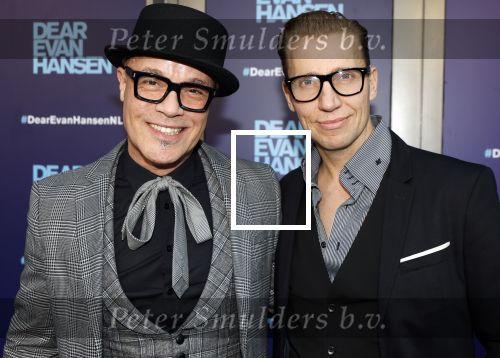 Amsterdam 16 juni 2025
Premiere Dear Evan Hansen in het deLaMar theater . Stanley Burlesson met partner Marcel Visscher
