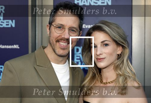 Amsterdam 16 juni 2025
Premiere Dear Evan Hansen in het deLaMar theater . William Spaaij met vriendin