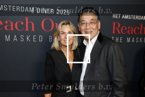 Amsterdam 14 juni 2025
Amsterdam diner in het afas live . Won Yip met zijn vrouw