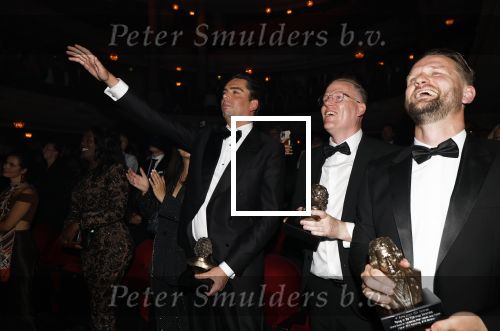 Amsterdam 2 juni 2025
Uitreiking Buma prijzen in de schouwburg van Amsterdam. Yves Berendse kwam met zijn schrijversteam vriendin en ouders