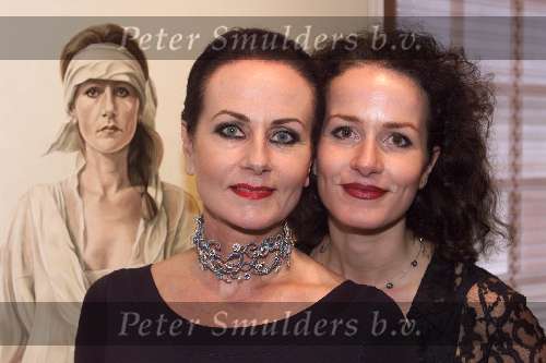 Zeist 27 juni 1999
Tentoonstelling Ans Marcus met dochter