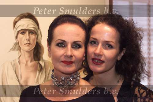 Zeist 27 juni 1999
Tentoonstelling Ans Marcus
met dochter