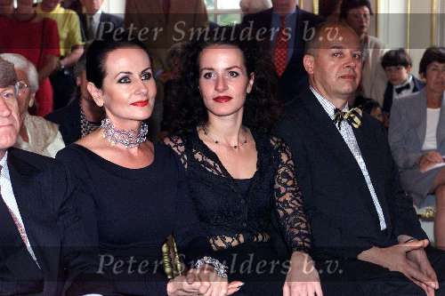 Zeist 27 juni 1999
Tentoonstelling Ans Marcus met dochter en vriend