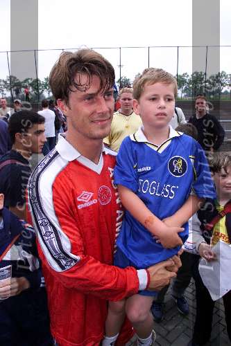 Amsterdam 05 Juli1999
Brian Laudrup eerste traing bij AJAX