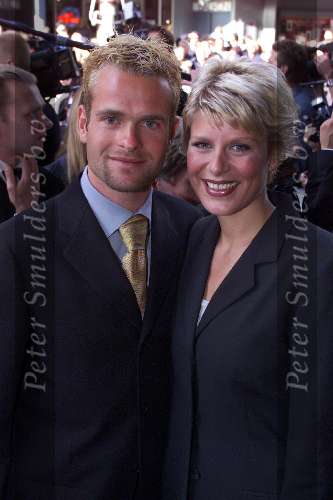 Amsterdam, 22 juni 1999
Premiere film NOTTING HILL
In Tuschinski theater
Renate v d Zalm met Erben Wennemars